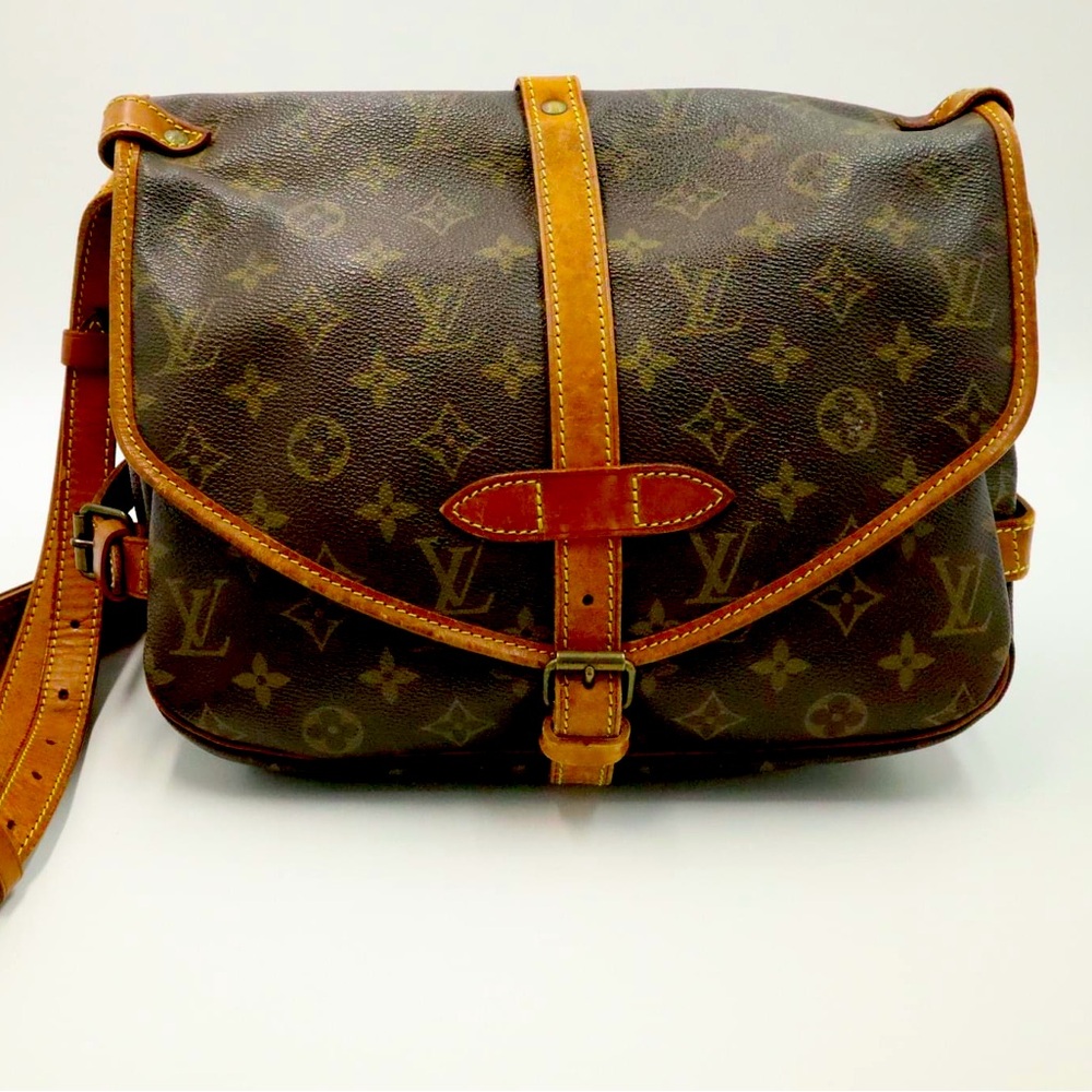 vintage Louis Vuitton SAUMUR 30 MONOGRAM